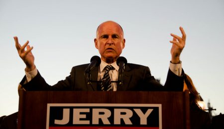His name is Jerry and yes, he can. Der Gouverneur von Kalifornien, Jerry Brown wird immer mehr zum grössten Gegenspieler von Trump in der Klimapolitik. (Foto: Steve Rhodes / Flickr)